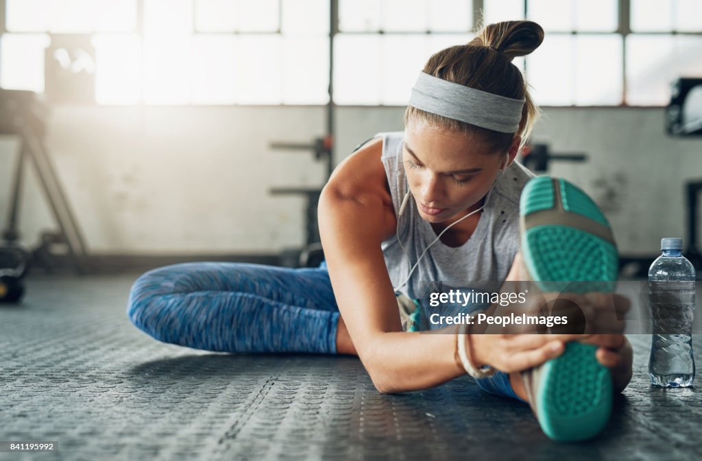 She aspires to inspire fitness in herself everyday