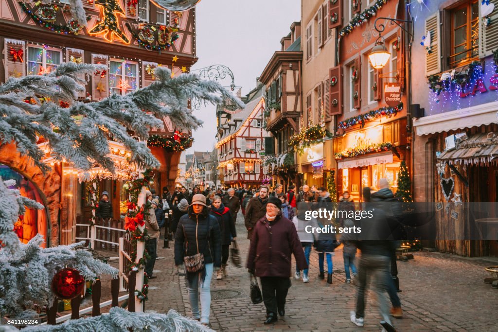 Christmas time in Colmar, Alsace, France