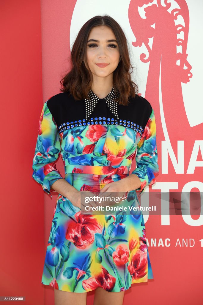 Rowan Blanchard attends the 'Miu Miu Women's Tales' photocall during