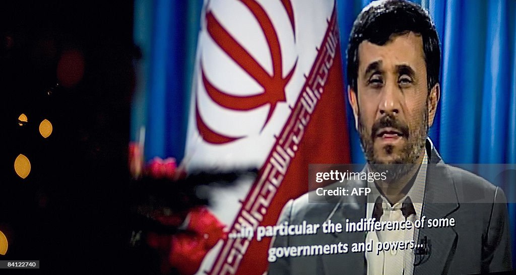 Iran's President Mahmoud Ahmedinejad del