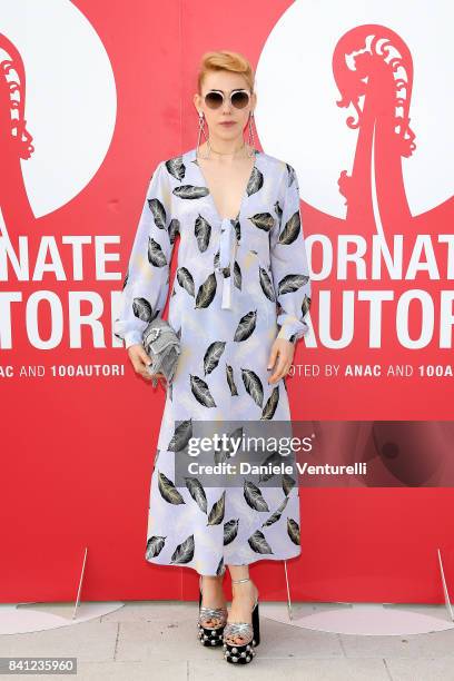 Zosia Mamet attends the 'Miu Miu Women's Tales' photocall during the 74th Venice Film Festival at on August 31, 2017 in Venice, Italy.