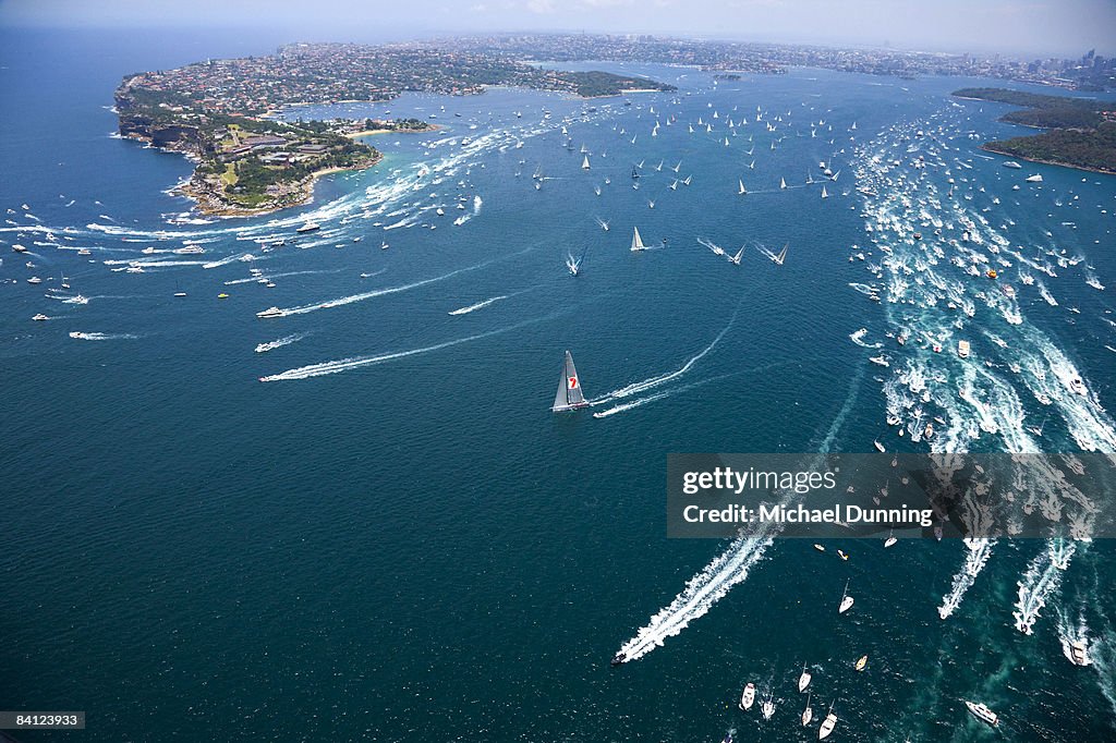 2008 Sydney Hobart Yacht Race Start
