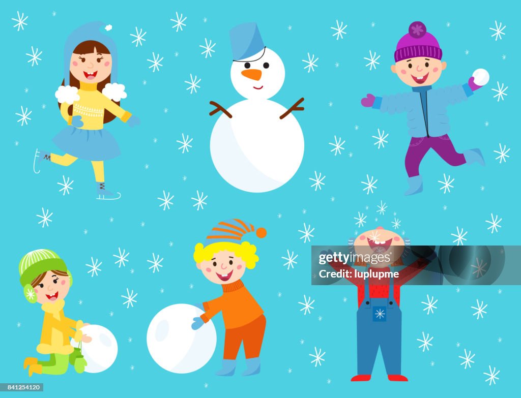 Año Nuevo Vacaciones Vector Ilustración De Personajes De Dibujos Animados De Navidad Niños Jugando A Niños De Juegos De Invierno De Bolas De Nieve Ilustración de stock - Getty Images Año Nuevo Vacaciones Vector Ilustración De Personajes De Dibujos Animados De Navidad Niños Jugando A Niños De Juegos De Invierno De Bolas De Nieve Ilustración de stock - Getty Images
