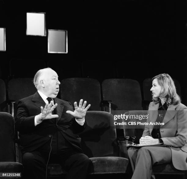 Correspondent, Pia Lindstrom interviews Film director Alfred Hitchcock for the performing arts television program, "Camera Three." Episode: The...