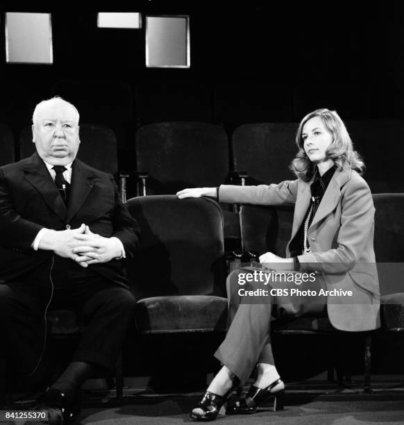 Correspondent, Pia Lindstrom interviews Film director Alfred Hitchcock for the performing arts television program, "Camera Three." Episode: The...