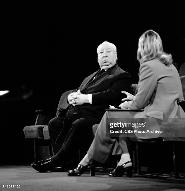 Correspondent, Pia Lindstrom interviews Film director Alfred Hitchcock for the performing arts television program, "Camera Three." Episode: The...