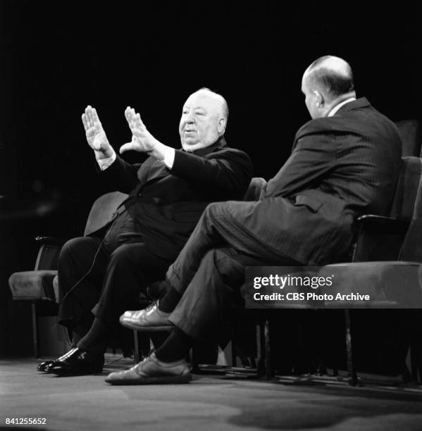 Film historian William K. Everson interviews Film director Alfred Hitchcock for the performing arts television program, "Camera Three." Episode: The...
