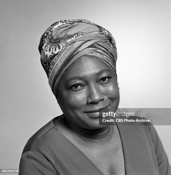 Esther Rolle portrays Florida Evans on the CBS television program, "Maude." Image dated: July 29 Los Angeles, CA.