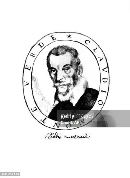 Portrait du compositeur italien Claudio Monteverdi.