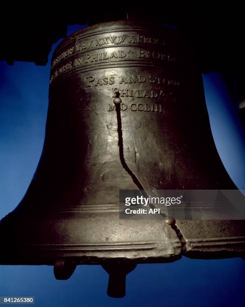 Liberty Bell à Philadelphie, en Pennsylvanie, aux Etats Unis.