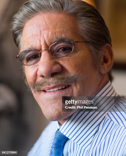 News anchor Geraldo Rivera is photographed for Closer Weekly Magazine on April 15, 2016 at home in New York City.