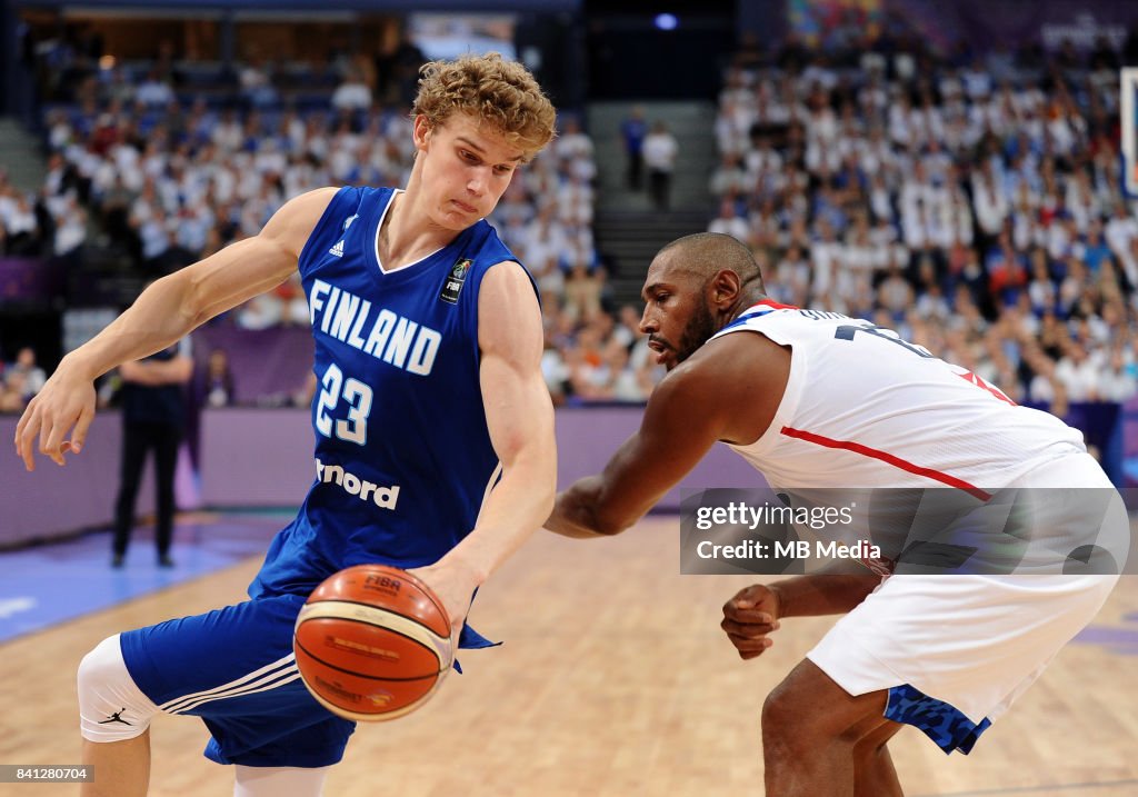 France v Finland - FIBA Eurobasket 2017: Group A