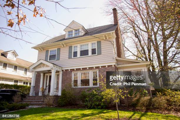 Actress Christine Ebersole's home is photographed for Closer Weekly Magazine on April 14, 2016 in New Jersey. The house was built in 1928. PUBLISHED...