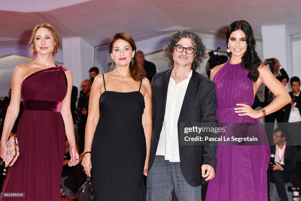 Rita Hayek, Christine Choueiri, director Ziad Doueiri and Diamand Bou