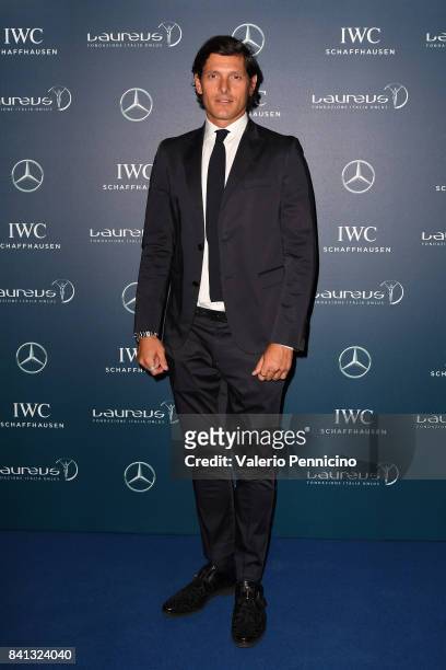 Aldo Montano attends during the Laureus F1 Charity Night at Teatro Vetra on August 31, 2017 in Milan, Italy.