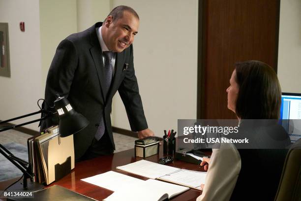 Episode 708 -- Pictured: Rick Hoffman as Louis Litt --