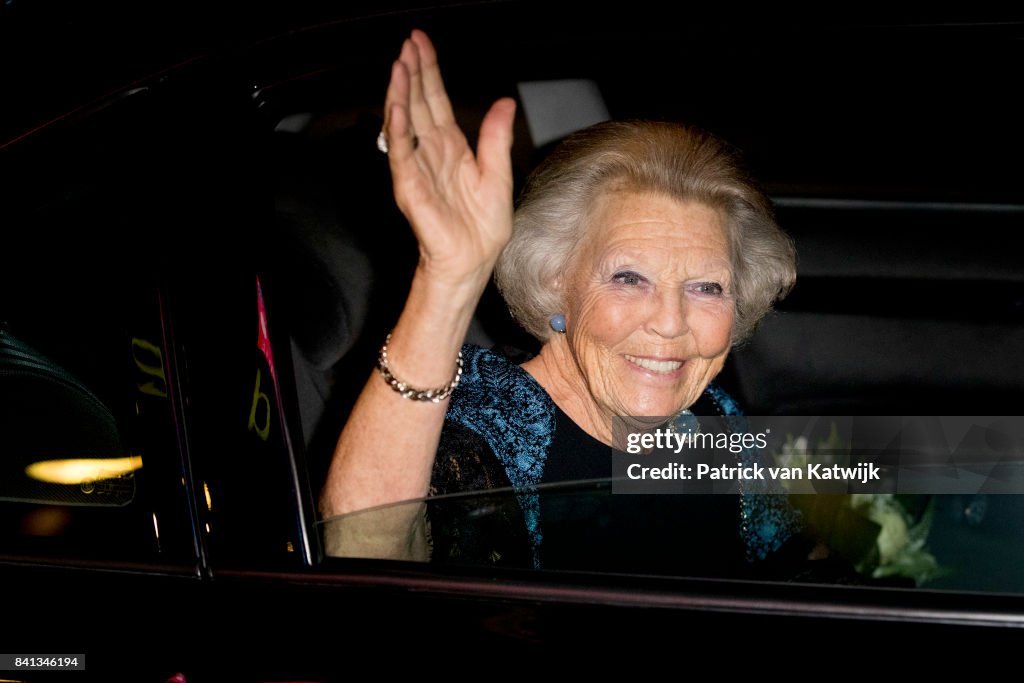 Princess Beatrix Of The Netherlands Visits Dance Event "Free to Move" In The Hague