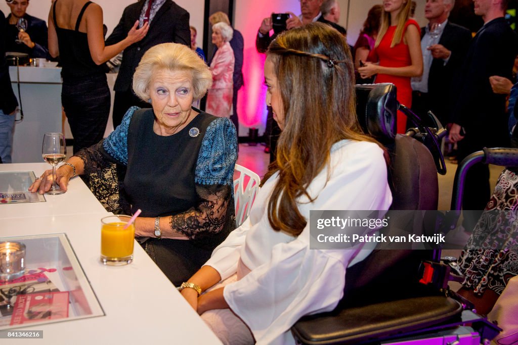 Princess Beatrix Of The Netherlands Visits Dance Event "Free to Move" In The Hague