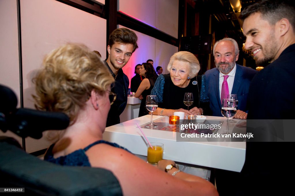 Princess Beatrix Of The Netherlands Visits Dance Event "Free to Move" In The Hague