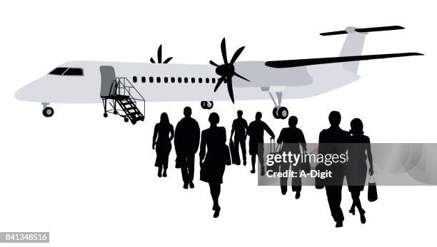 print - airplane first class stock illustrations