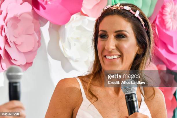 Lana Wilkinson at the Spring Racing Carnival Launch at Greenfields on September 01, 2017 in Albert Park, Australia.