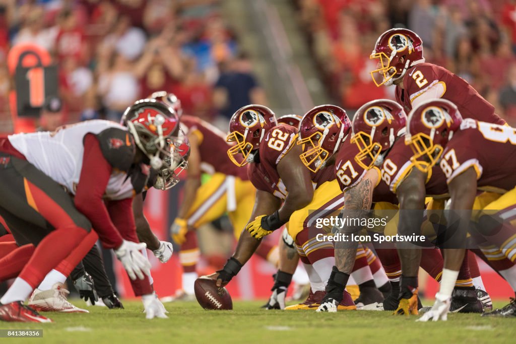 NFL: AUG 31 Preseason - Redskins at Buccaneers