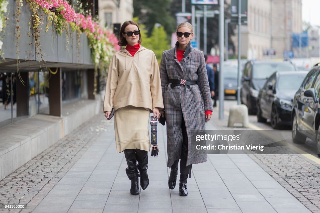 Street Style - Day 2 - Stockholm Fashion week Spring/ Summer 2018