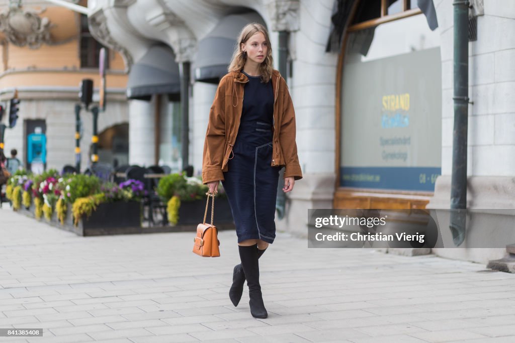 Street Style - Day 2 - Stockholm Fashion week Spring/ Summer 2018