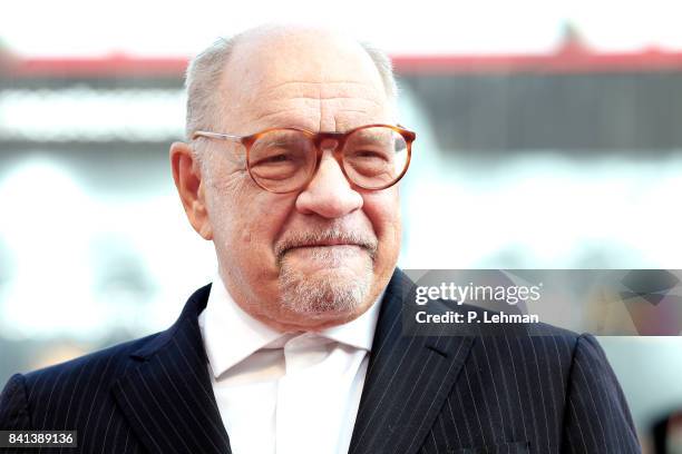 Paul Schrader attends the 'First Reformed' premiere during the 74th Venice Film Festival on August 31, 2017 in Venice, Italy. PHOTOGRAPH BY P. Lehman...