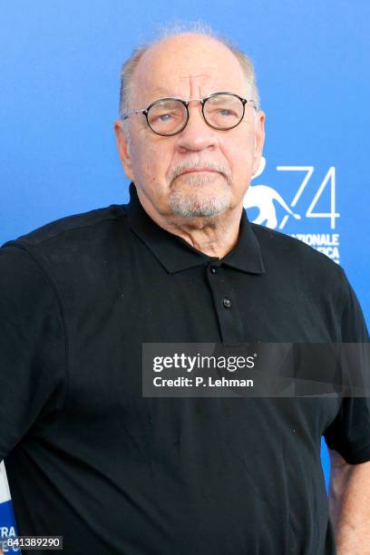 Paul Schrader attends the 'First Reformed' photocall during the 74th Venice Film Festival on August 31, 2017 in Venice, Italy. PHOTOGRAPH BY P....