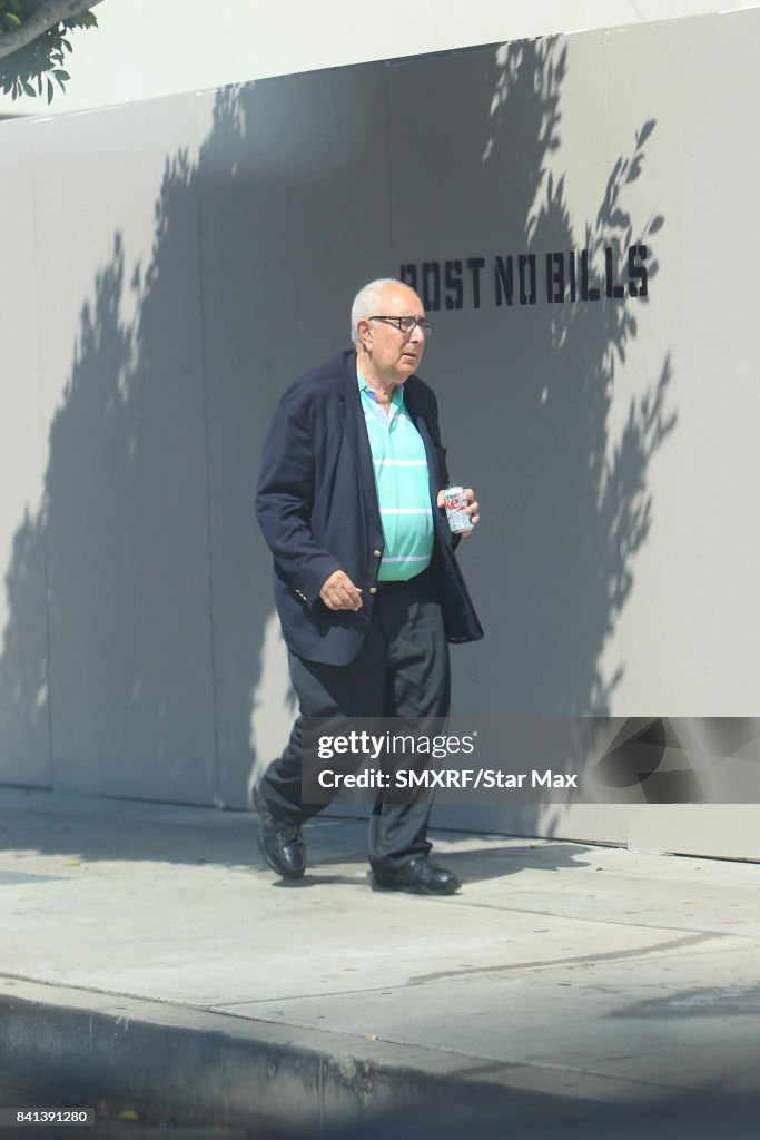 Celebrity Sightings In Los Angeles - August 31, 2017