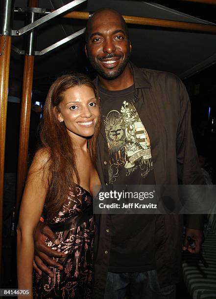 John Salley and wife Natasha Salley