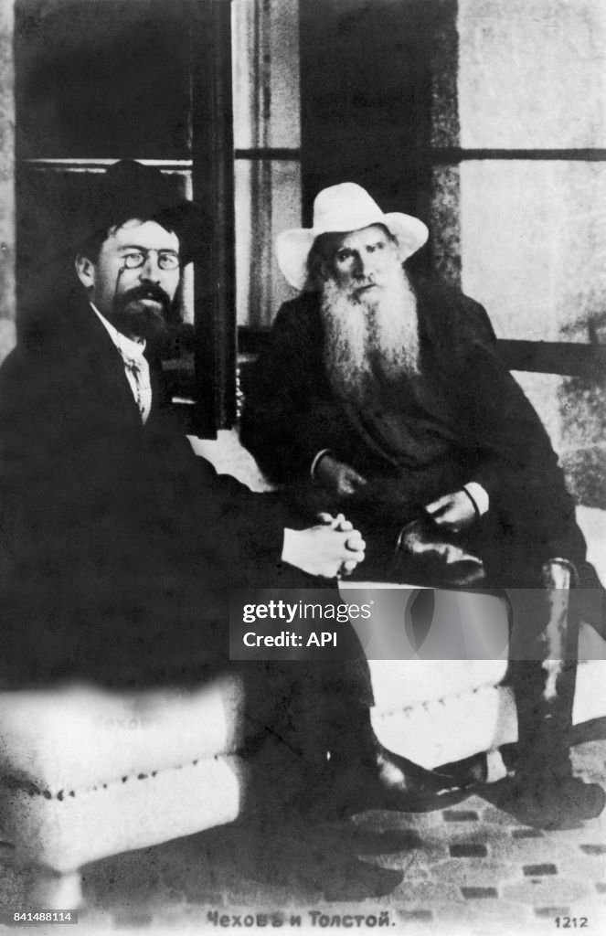 Léon Tolstoï et Anton Pavlovich Tchekhov