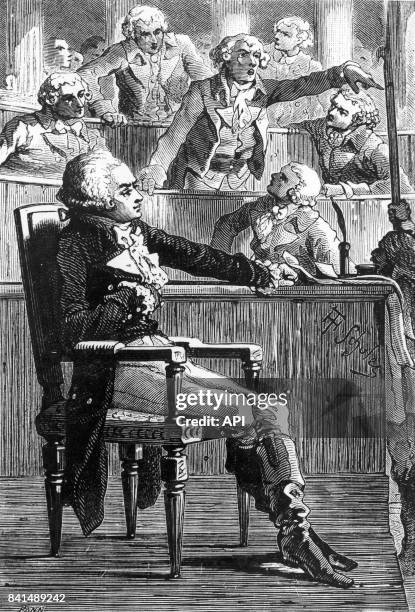 Maximilien Marie Isidore de Robespierre d'après une gravure de Schuler.