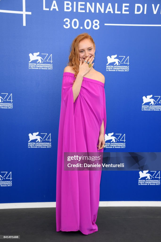 Mora Arenillas attends the 'Invisible' photocall during the 74th