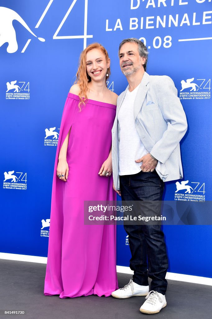Mora Arenillas and Pablo Giorgelli attend the 'Invisible' photocall