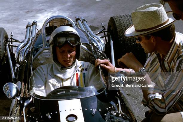 Bruce McLaren, Eagle-Weslake T1G, Grand Prix of France, Le Mans Bugatti, 02 July 1967.