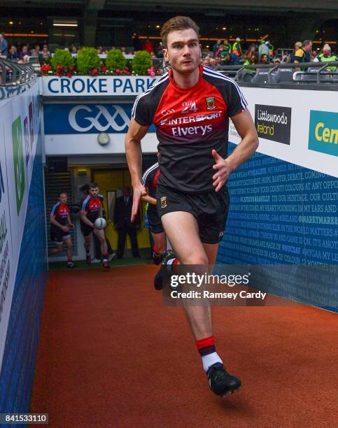 Dublin , Ireland - 26 August 2017; Conor O'Shea of Mayo during the GAA Football All-Ireland Senior Championship Semi-Final Replay match between Kerry...