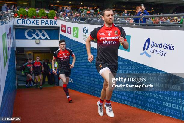 Dublin , Ireland - 26 August 2017; Keith Higgins of Mayo during the GAA Football All-Ireland Senior Championship Semi-Final Replay match between...