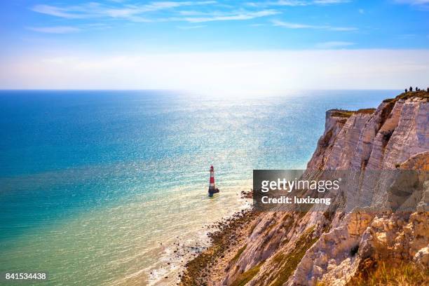 beautiful landscape of beachy head - beachy head stock pictures, royalty-free photos & images