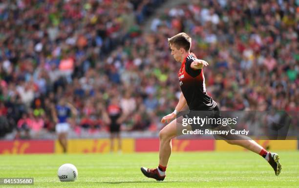 Dublin , Ireland - 26 August 2017; Cillian O'Connor of Mayo during the GAA Football All-Ireland Senior Championship Semi-Final Replay match between...