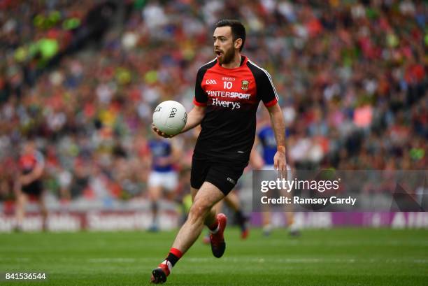 Dublin , Ireland - 26 August 2017; Kevin McLoughlin of Mayo during the GAA Football All-Ireland Senior Championship Semi-Final Replay match between...