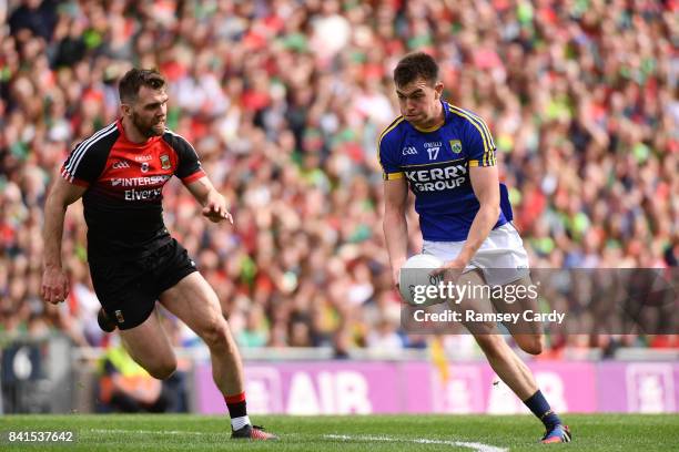 Dublin , Ireland - 26 August 2017; Jack Barry of Kerry during the GAA Football All-Ireland Senior Championship Semi-Final Replay match between Kerry...