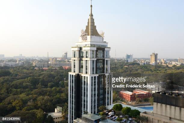 City in Bangalore. UB City is the biggest luxury commercial property project in Bangalore, India on February 15, 2015 in India.