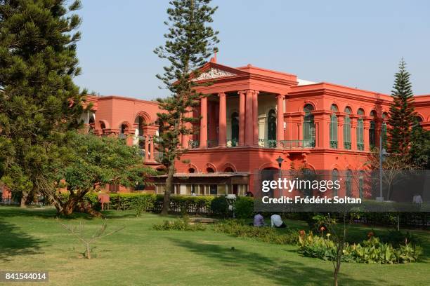 The Karnataka High Court is the High Court of Justice of the Indian state of Karnataka on February 15, 2015 in Bangalore, India.