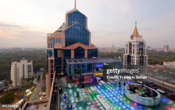 City in Bangalore. UB City is the biggest luxury commercial property project in Bangalore, India on February 15, 2015 in India.