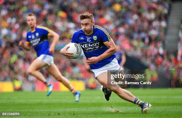 Dublin , Ireland - 26 August 2017; James O'Donoghue of Kerry during the GAA Football All-Ireland Senior Championship Semi-Final Replay match between...