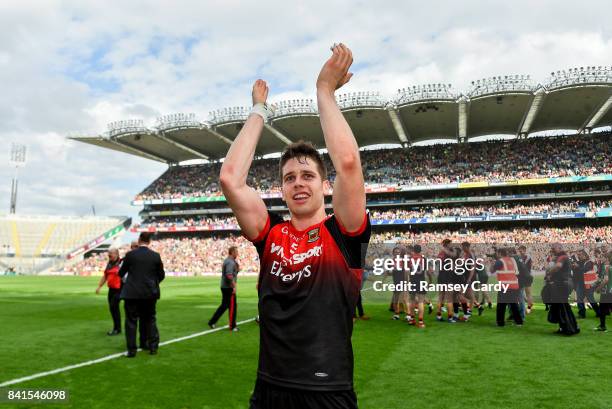 Dublin , Ireland - 26 August 2017; Lee Keegan of Mayo following the GAA Football All-Ireland Senior Championship Semi-Final Replay match between...