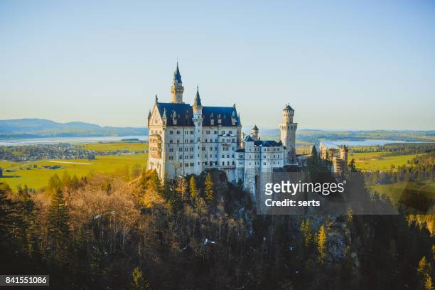 neuschwanstein castle, feet, germany - neuschwanstein stock pictures, royalty-free photos & images