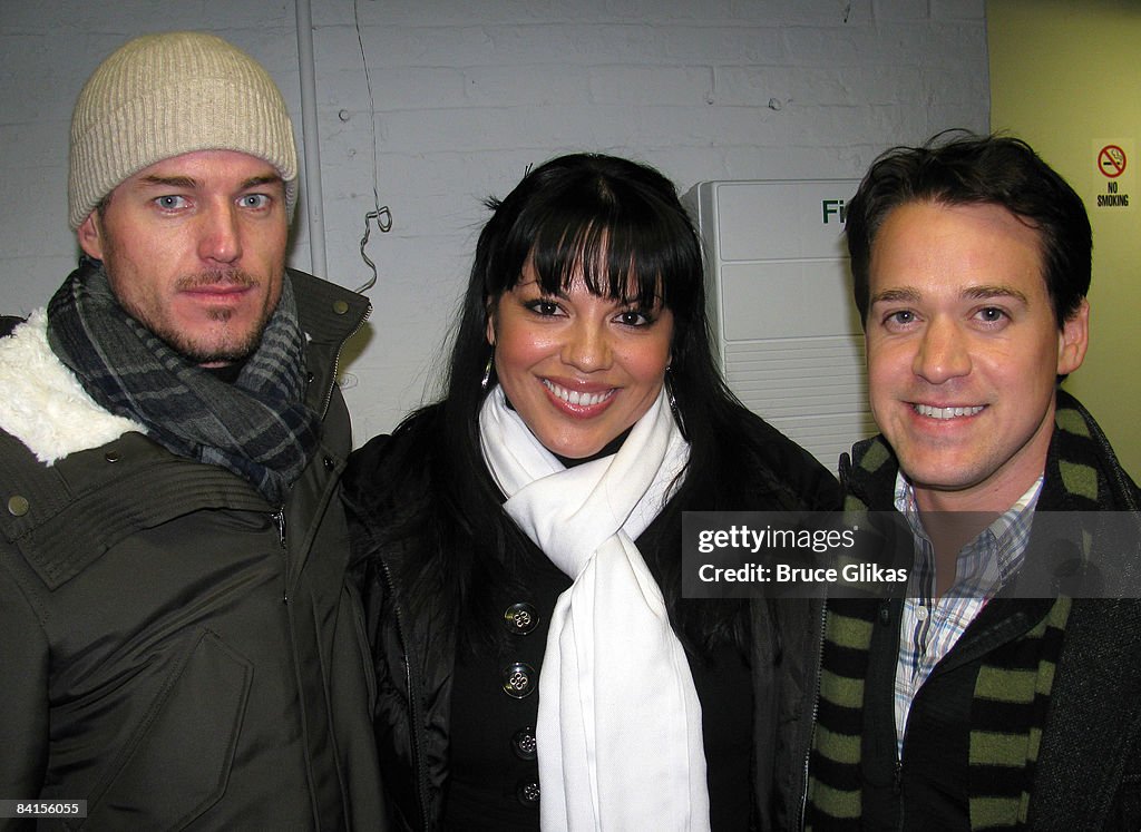 Celebrities Visit Broadway - January 1, 2009